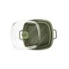 Vaporgrill con coperchio Dr. Green Risolì in alluminio antiaderente per induzione cm 26x26