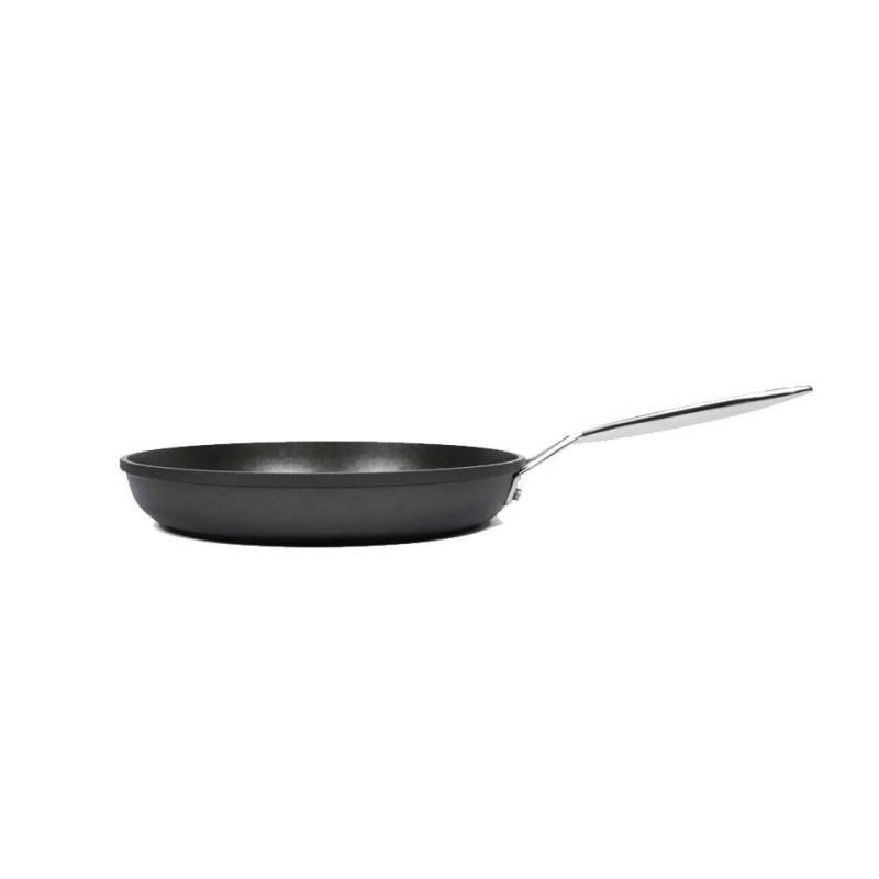 Blackplus Risolì low one-handled nonstick aluminum frying pan cm 28