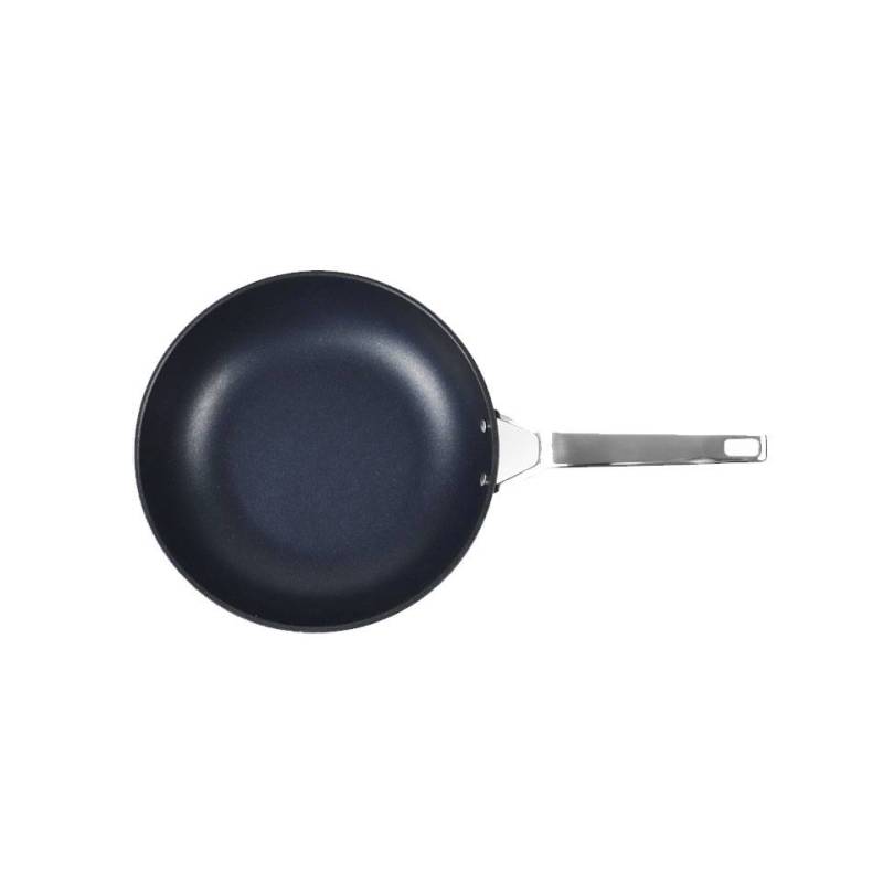 Blackplus Risolì low one-handled nonstick aluminum frying pan cm 28