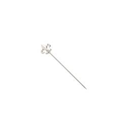 Fleur de Li stainless steel cocktail skewers 11.5 cm