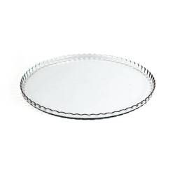 Patisserie Pasabahce glass cake plate 32 cm