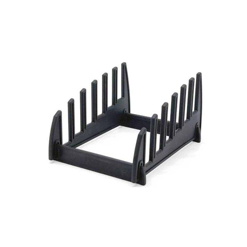 Black polypropylene cutting board rack 32x23x16 cm