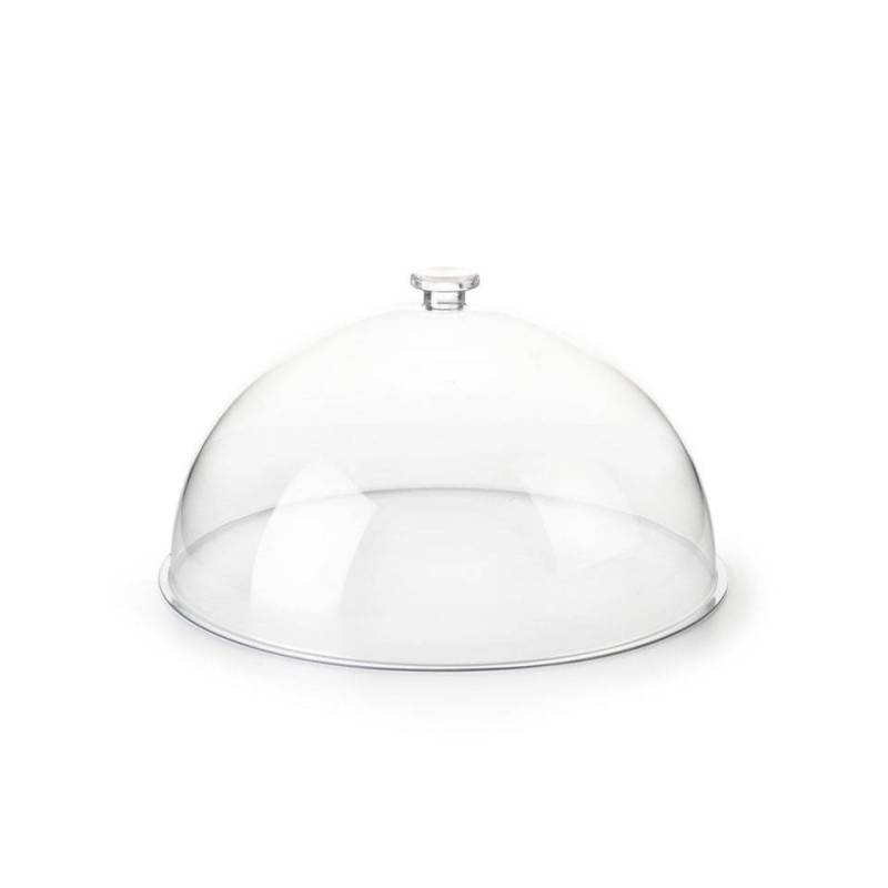 Transparent pmma round dome cm 28.5x16