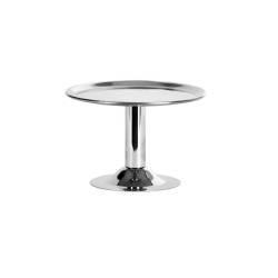 Stainless steel cake stand 14x11 cm