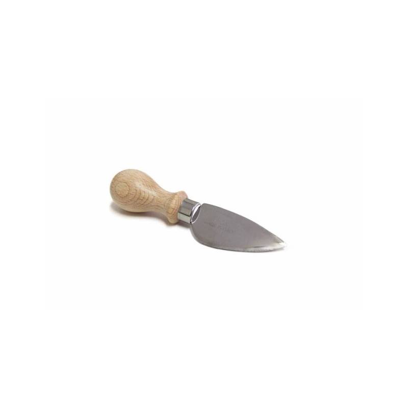 Coltello formaggio in acciaio con manico in legno cm 12