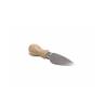 Steel cheese knife with wooden handle cm 12