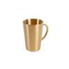 Artinox goldener Becher aus Edelstahl cl 35