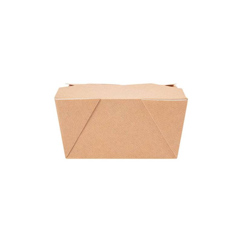 Contenitore americano The Pack in carta kraft cm 11,3x9x6,3