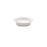 White porcelain smooth egg pan cm 16