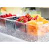 Chiller condiment holder 4 plastic trays