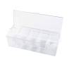 Chiller condiment holder 5 plastic trays