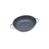 Saucepan 2 handles Blackplus Risolì nonstick aluminum for induction cm 24