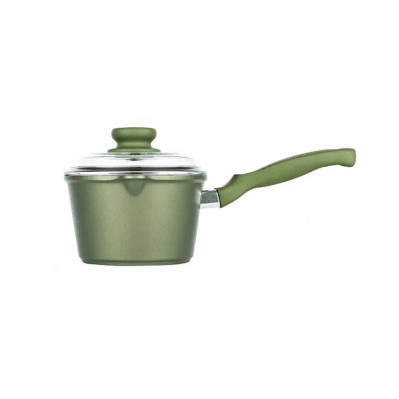 Dr. Green Risolì medium casserole with lid in non-stick aluminum for induction cm 16