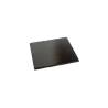 Black slate square coaster cm 10