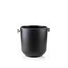 Diamond wine bucket in satin black san cm 20