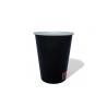 Black cardboard cappuccino glass cl 24