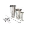 Set barman 4 pezzi Barfly in acciaio inox