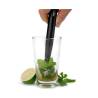 Barfly black polypropylene knurled pestle cm 21