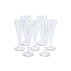 Disposable polystyrene champagne flute cl 12