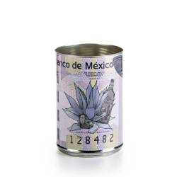 Barattolo tin can cup Mexican Note in latta cl 43