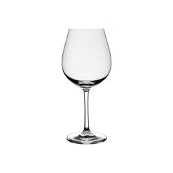 Sensation Stolzle burgundy goblet in glass cl 65