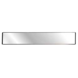 Stainless steel rectangular pastry/bar tray 60x10 cm