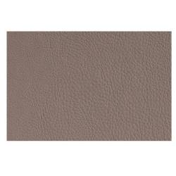 Tovaglietta rettangolare Monaco in pelle sintetica taupe cm 30x45