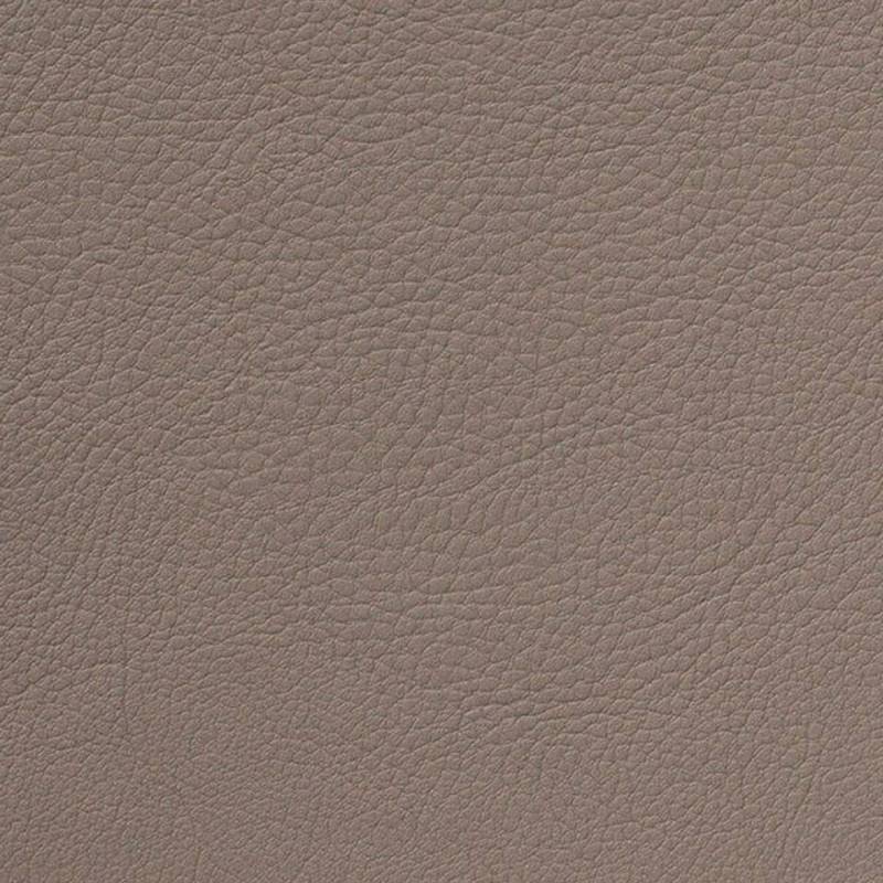 Monaco rectangular placemat in taupe synthetic leather 30x45 cm