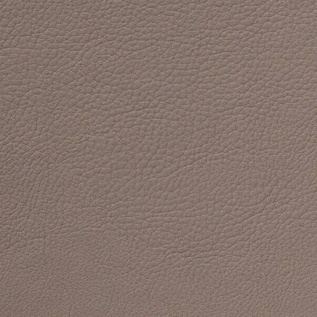 Monaco rectangular placemat in taupe synthetic leather 30x45 cm