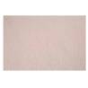 Monaco rectangular placemat in synthetic leather cloud rose 30x45 cm