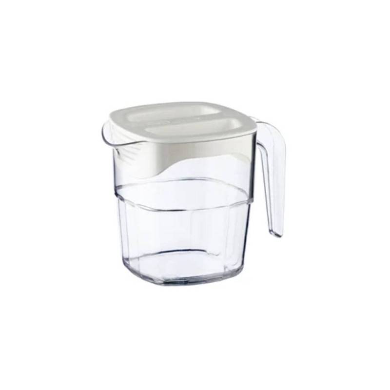 Stackable polycarbonate jug with lid lt 1