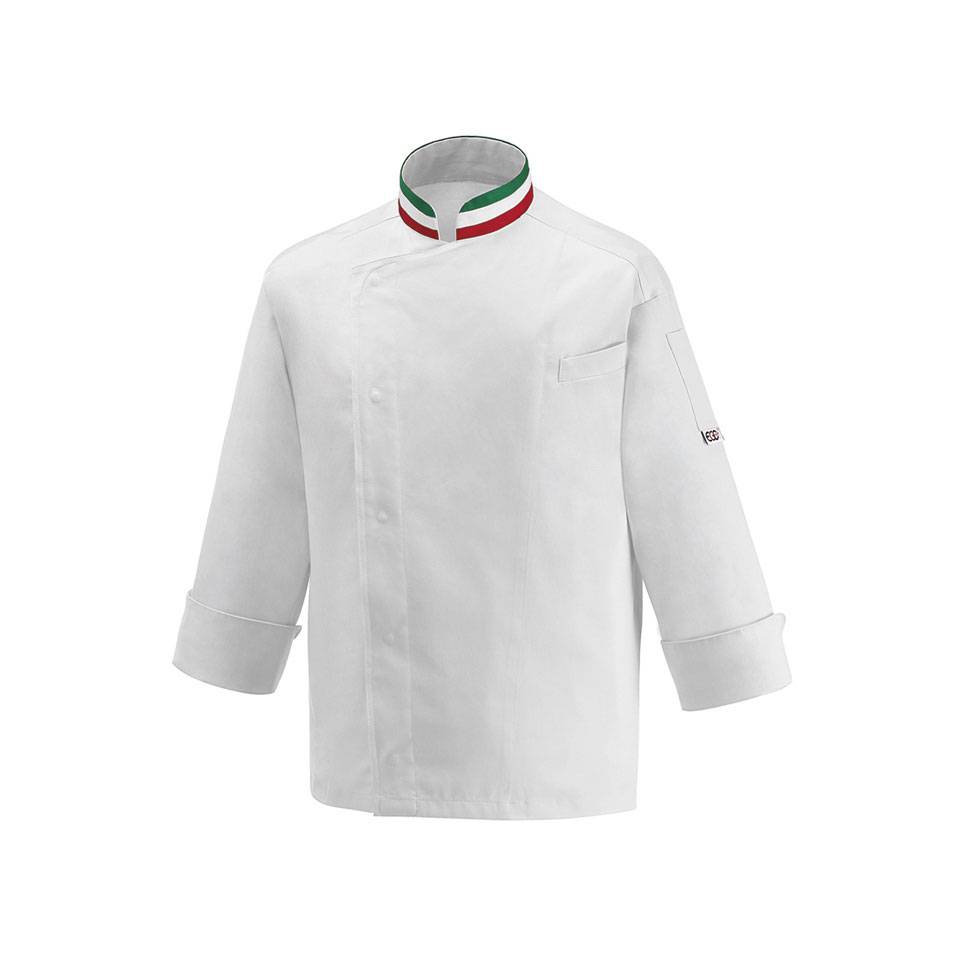 Nations Egochef chef jacket in polyester and cotton size M